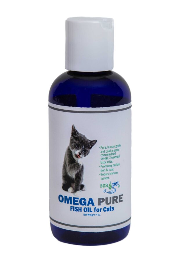 Omega PURE Fish Oil for Cats Seapet Animal Health MFG